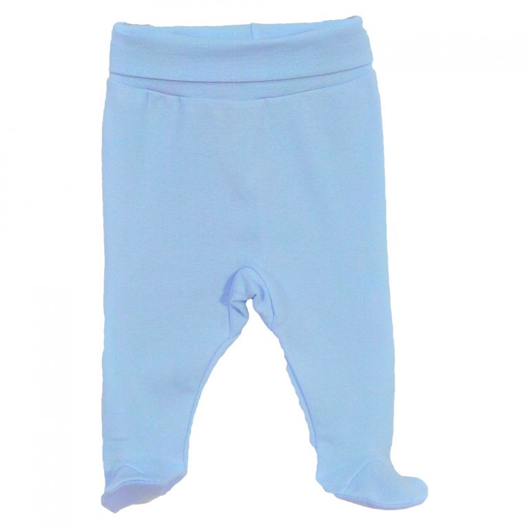 Pantaloni cu botosi Bleu 3 luni