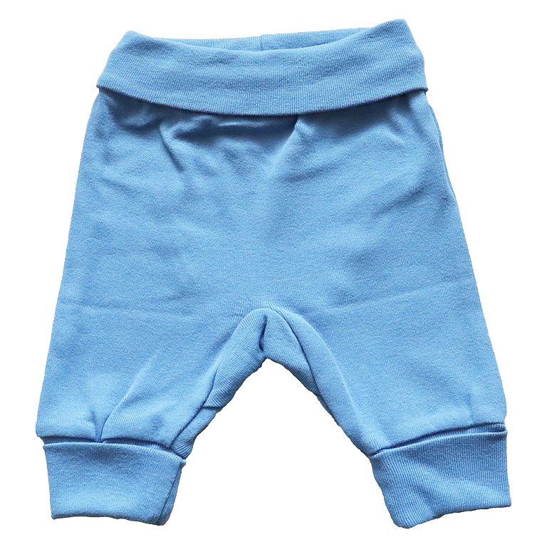 Pantaloni cu mansete - Bleu