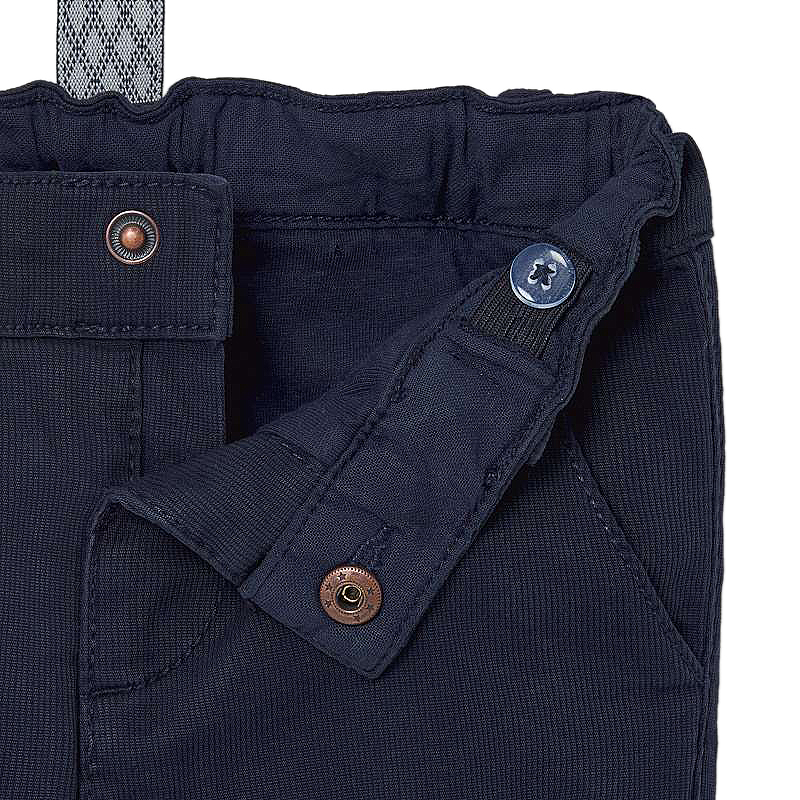 Pantaloni lungi - Chino pique cu bretele - Mayoral 6 luni, [4],bestfam.ro