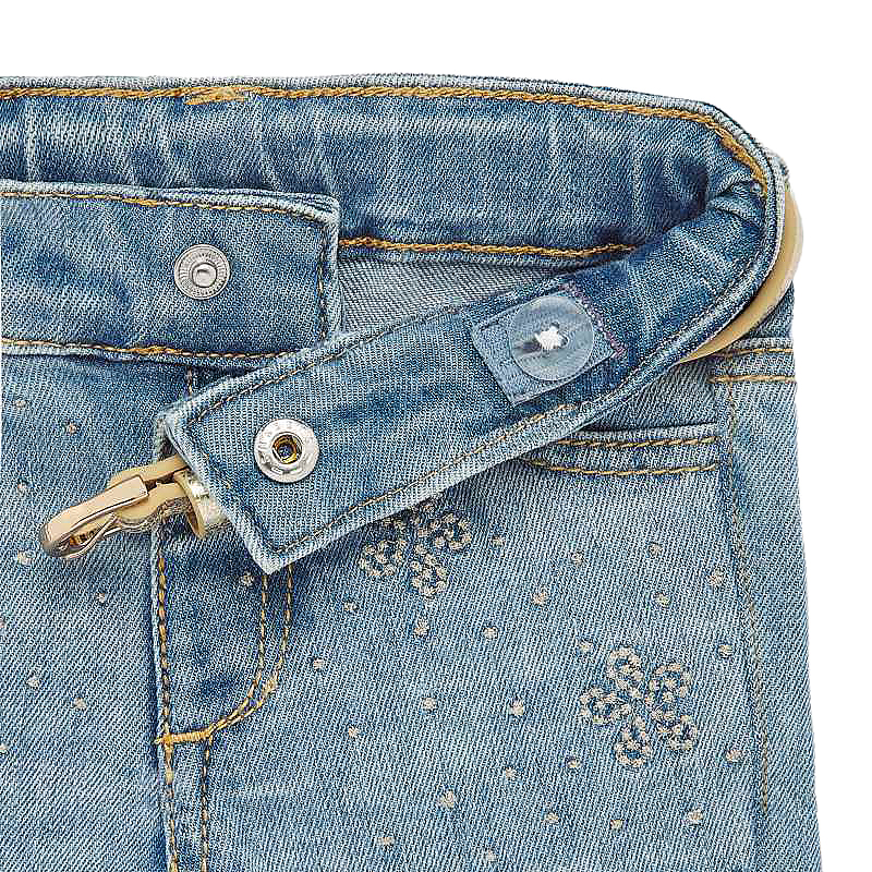 Pantaloni regular - Denim, fetita - Mayoral  , [4],bestfam.ro