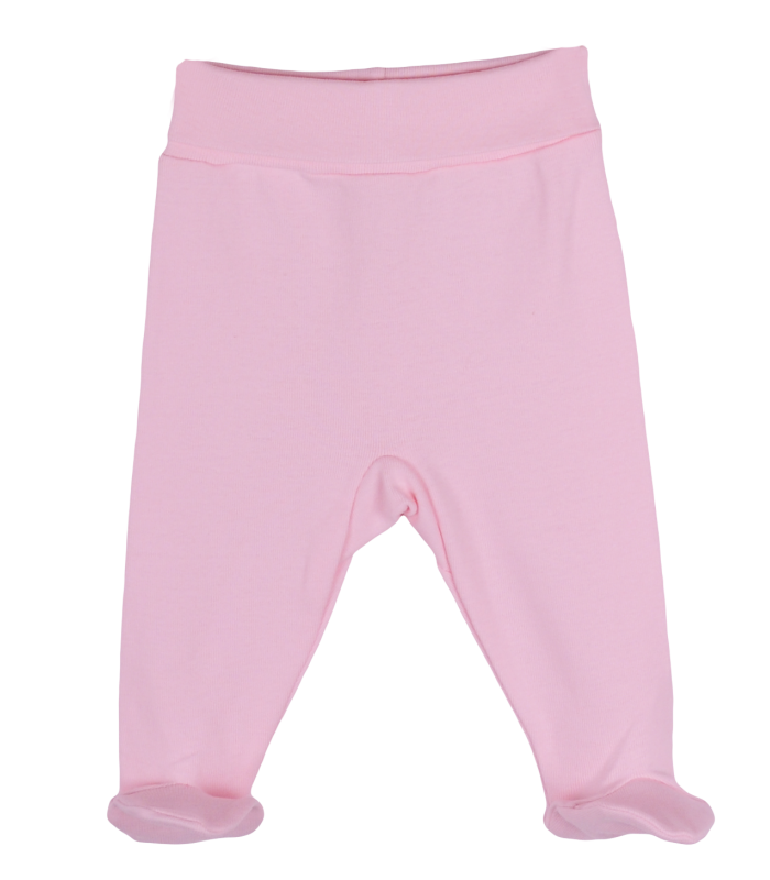 Pantaloni roz pastel cu botosi 6 luni