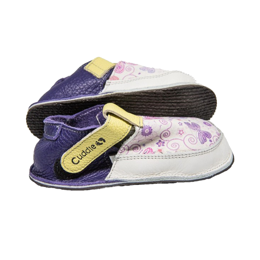 Pantofi - Butterflies - Alb - Cuddle Shoes  21