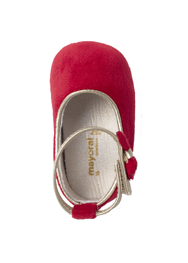 Pantofi catifea - Rosu - Mayoral  19, [4],bestfam.ro