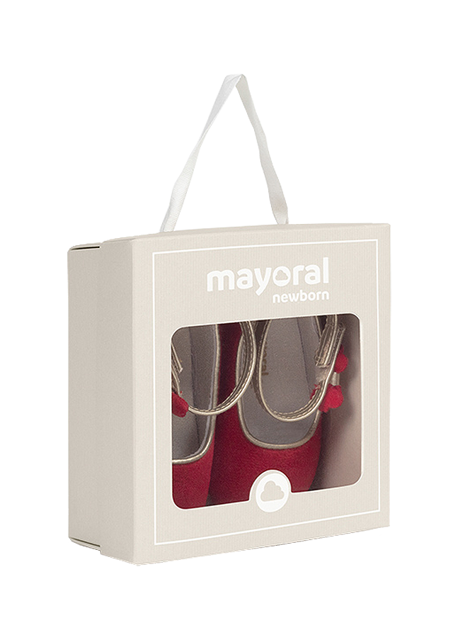 Pantofi catifea - Rosu - Mayoral  19, [6],bestfam.ro