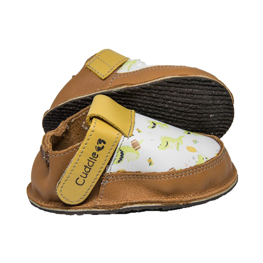 Pantofi - Crocodile - Maro - Cuddle Shoes 22
