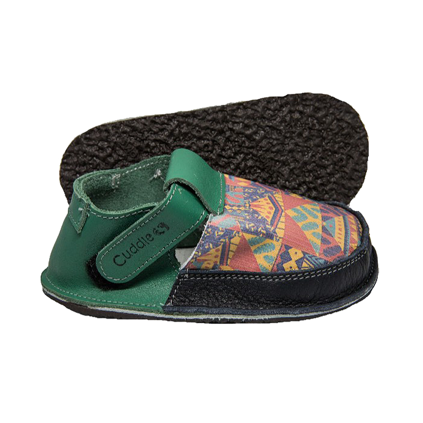 Pantofi - Tribal - Verde - Cuddle Shoes