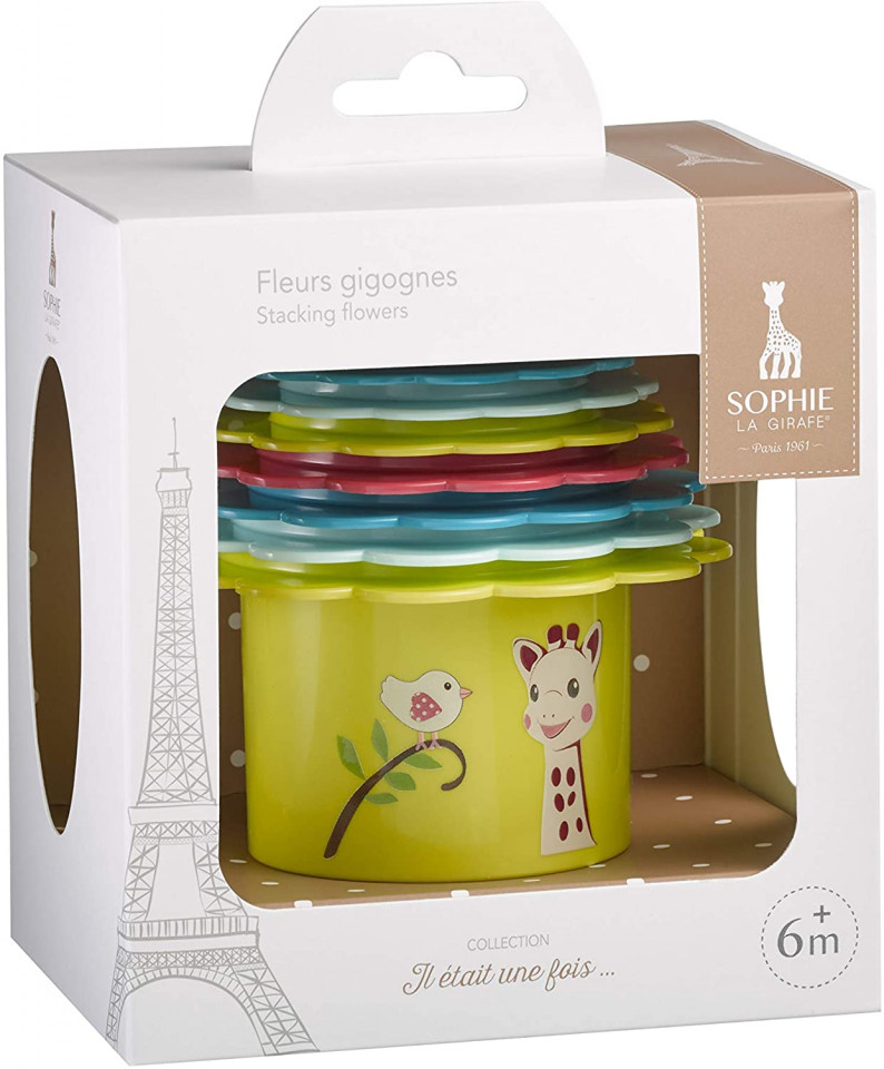 Piramida de flori - Sophie la Girafa, [4],bestfam.ro