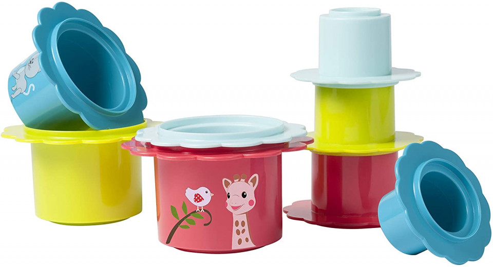 Piramida de flori - Sophie la Girafa, [2],bestfam.ro