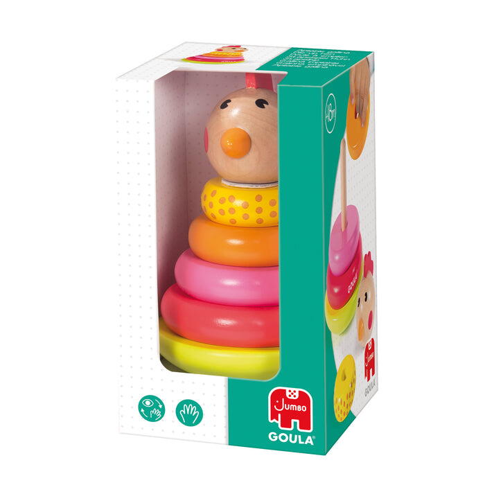 Piramida pentru bebelusi - Gainusa colorata, [2],bestfam.ro