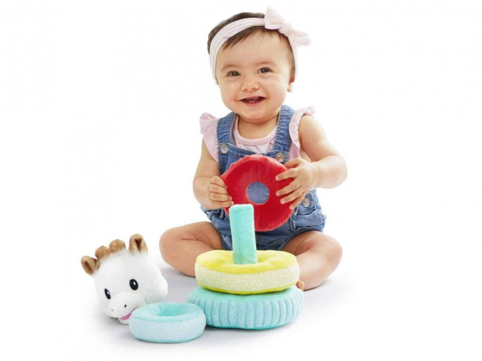 Piramida senzoriala - Girafa Sophie - Sophie la Girafe, [3],bestfam.ro
