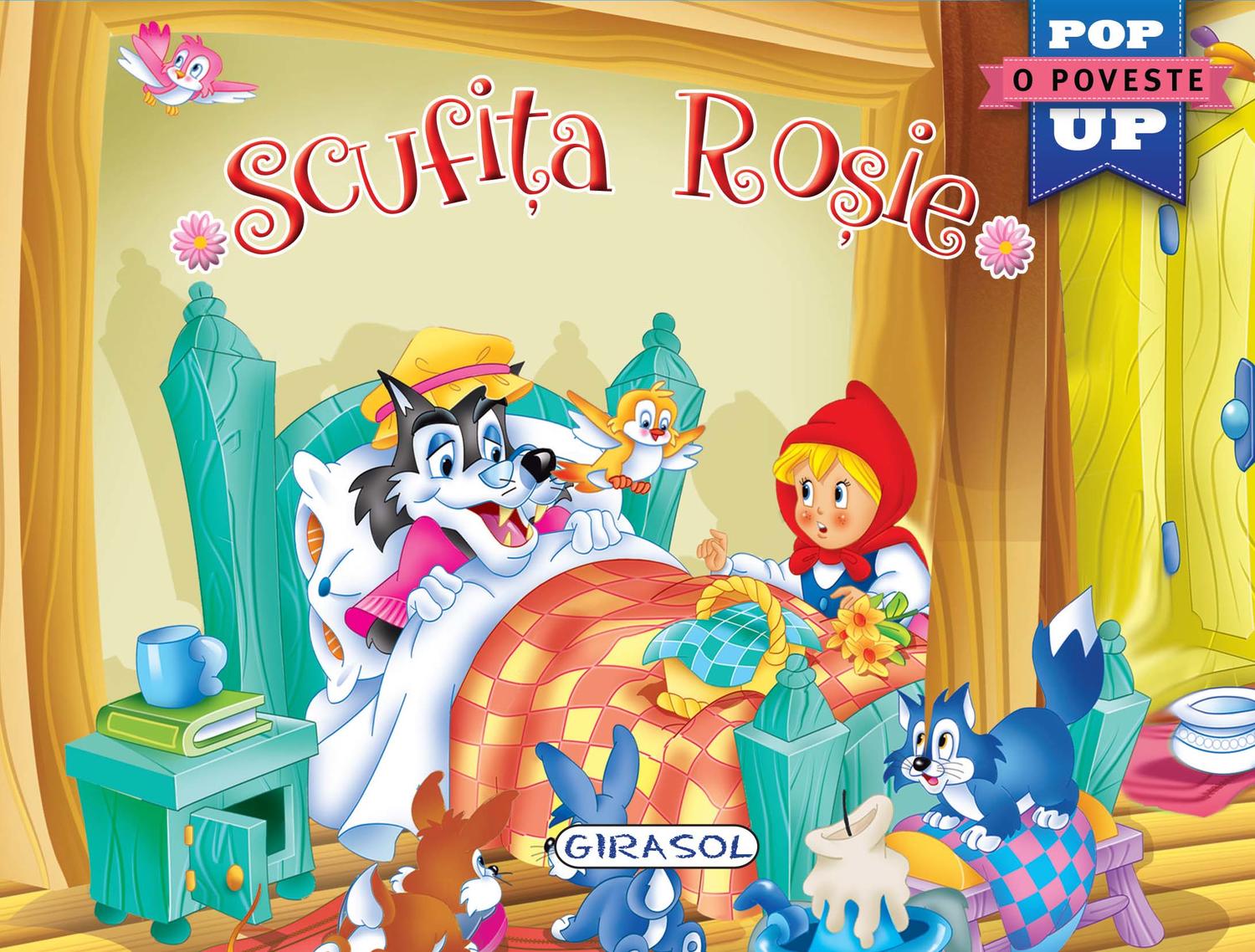 Pop-up - Scufita rosie