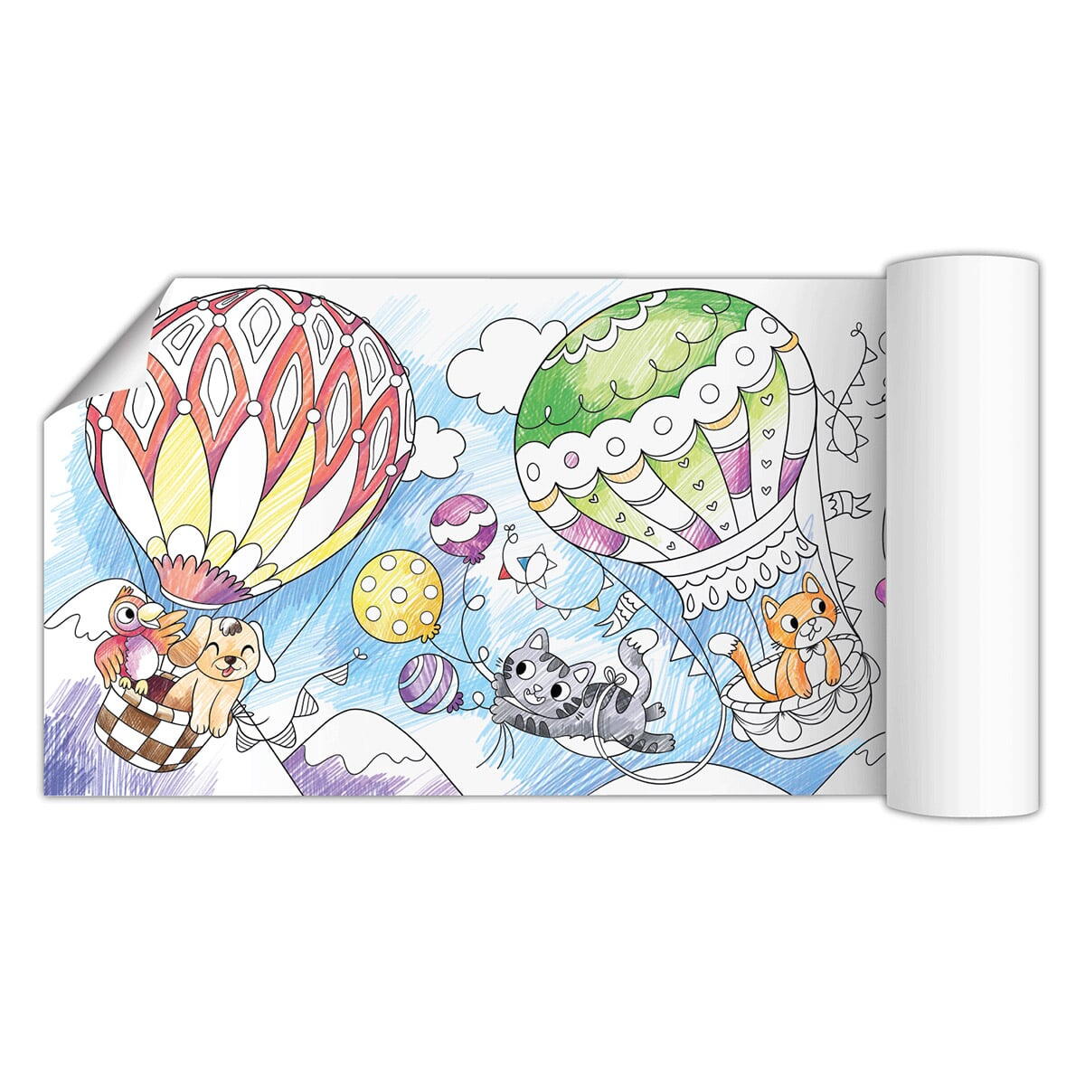 Poster de colorat - Aventurile animalutelor, [3],bestfam.ro