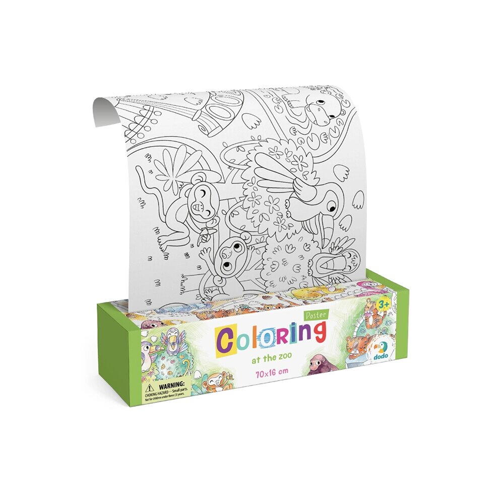 Poster de colorat - La Zoo, [2],bestfam.ro