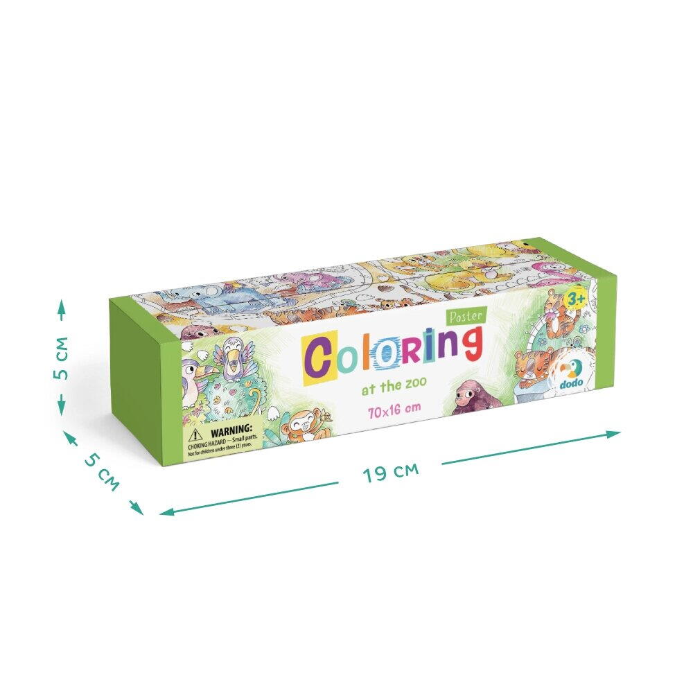 Poster de colorat - La Zoo, [3],bestfam.ro