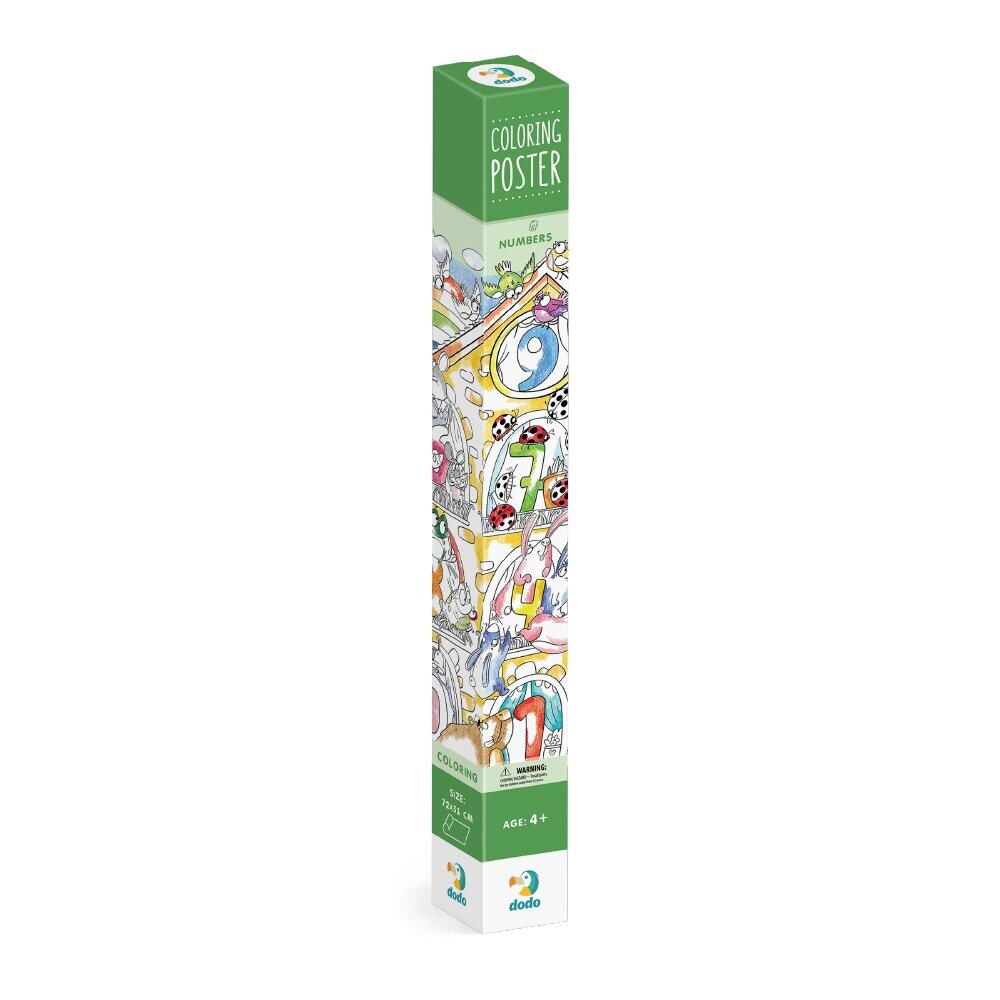 Poster de colorat - Numere, [2],bestfam.ro