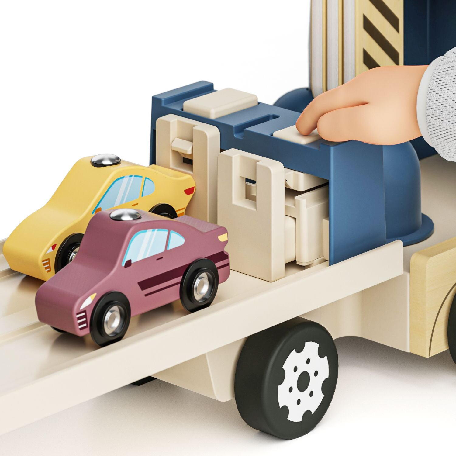 Primul meu camion cu platforma auto, [4],bestfam.ro