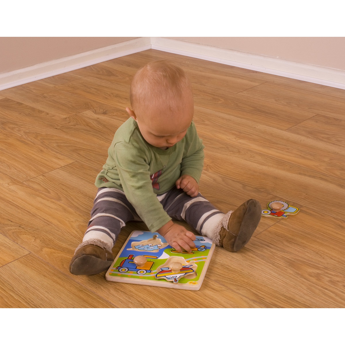 Primul meu puzzle - 4 mijloace de transport - BigJigs, [2],bestfam.ro