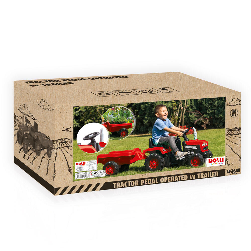 Primul meu tractor cu remorca (rosu), [2],bestfam.ro