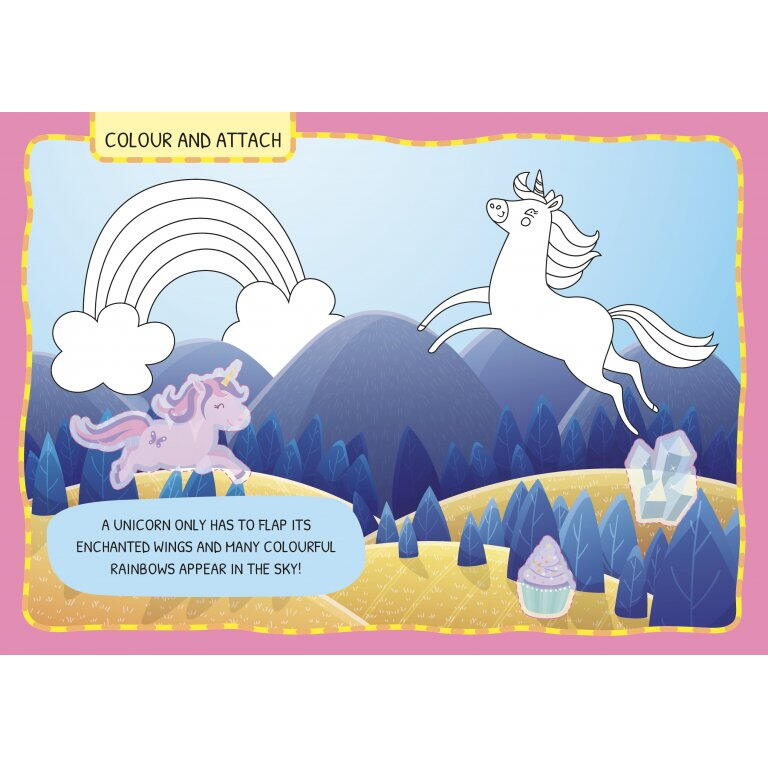 Primul set de arta & lucru manual - Unicorni, [4],bestfam.ro