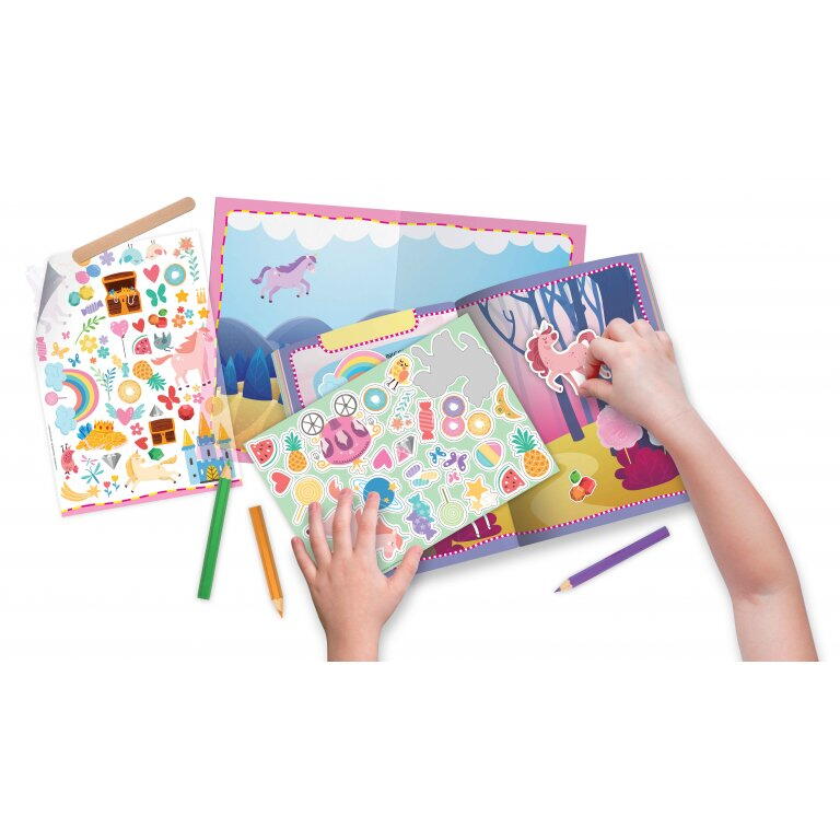 Primul set de arta & lucru manual - Unicorni, [9],bestfam.ro