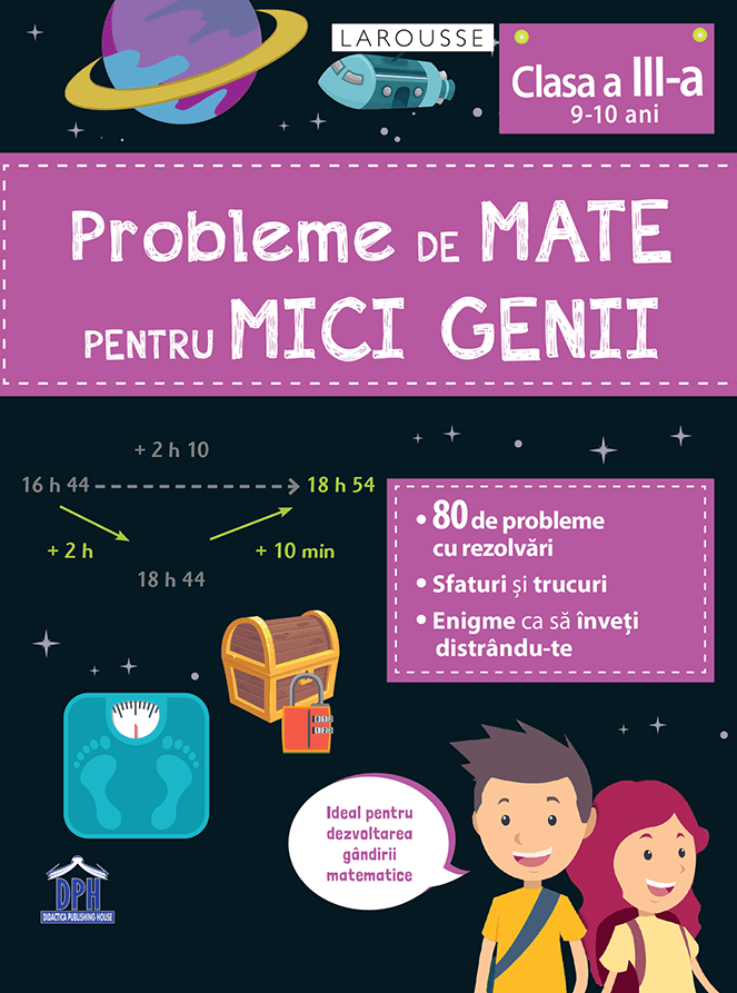 Probleme de mate pentru mici genii - Clasa a III-a (9 - 10 ani)