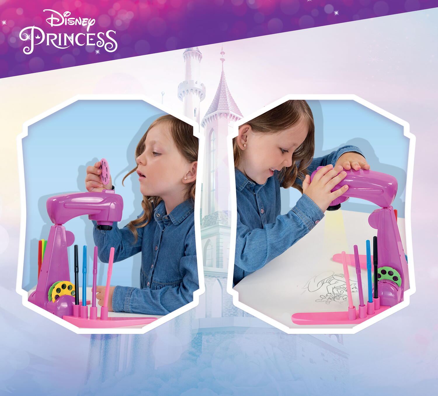 Proiector pentru desen - Printese, [6],bestfam.ro