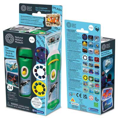 Proiector tip lanterna - Animalute marine, [4],bestfam.ro