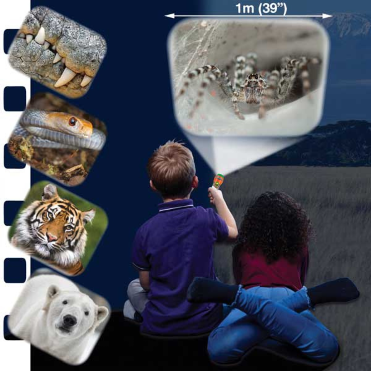 Proiector tip lanterna - Cele mai periculoase animale, [2],bestfam.ro