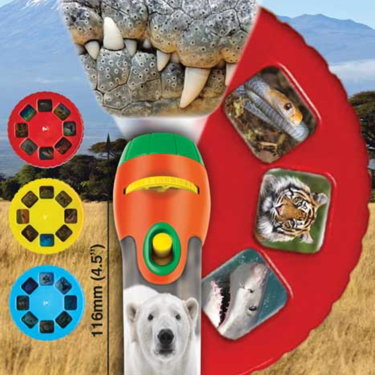 Proiector tip lanterna - Cele mai periculoase animale, [3],bestfam.ro