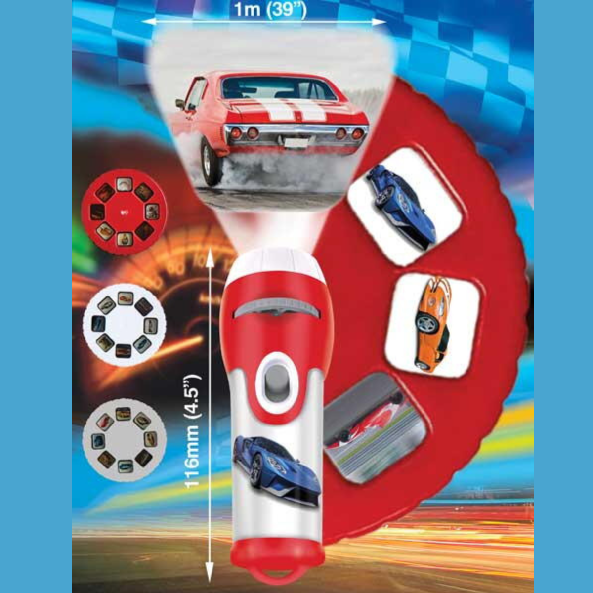 Proiector tip lanterna - Masinute in curse, [9],bestfam.ro