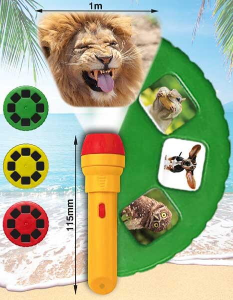 Proiector tip lanterna - Animalute haioase, [2],bestfam.ro