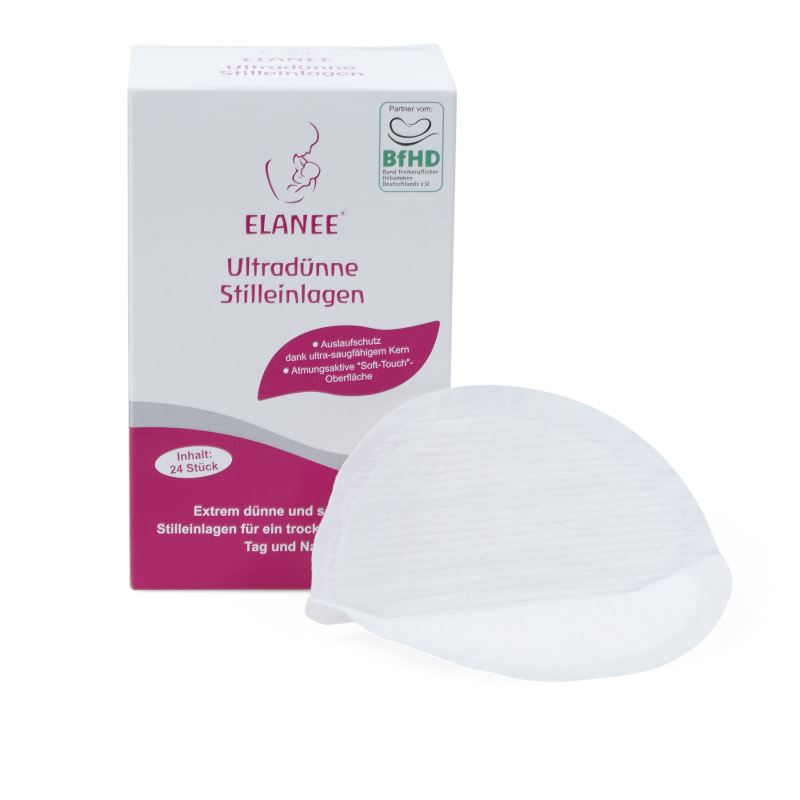 Tampoane superabsorbante pentru san, de unica folosinta, ultrasubtiri, 24 buc. - ELANEE - Gruenspecht, [6],bestfam.ro