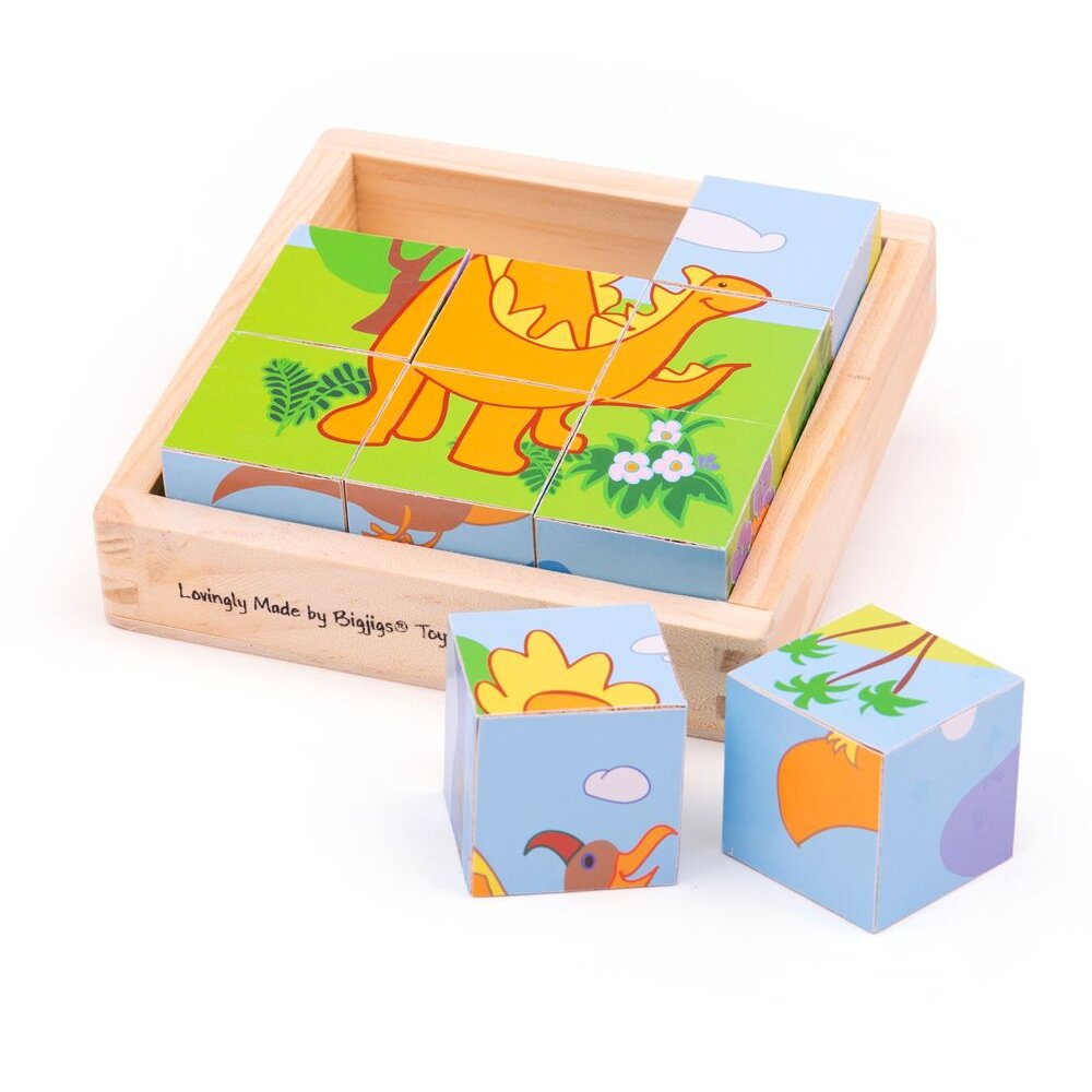 Puzzle cubic - Dinozauri - BigJigs