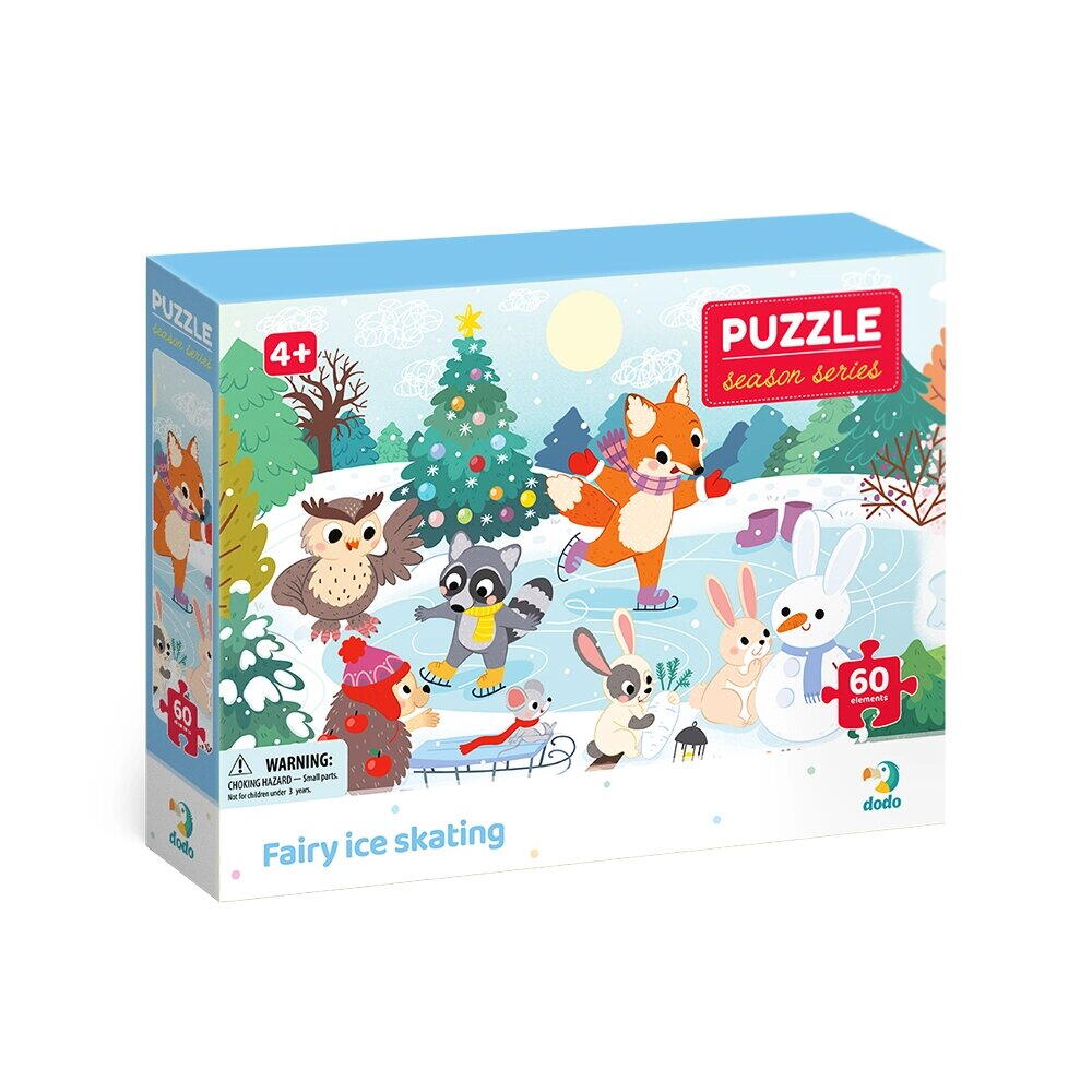 Puzzle - La patinoar (60 piese)