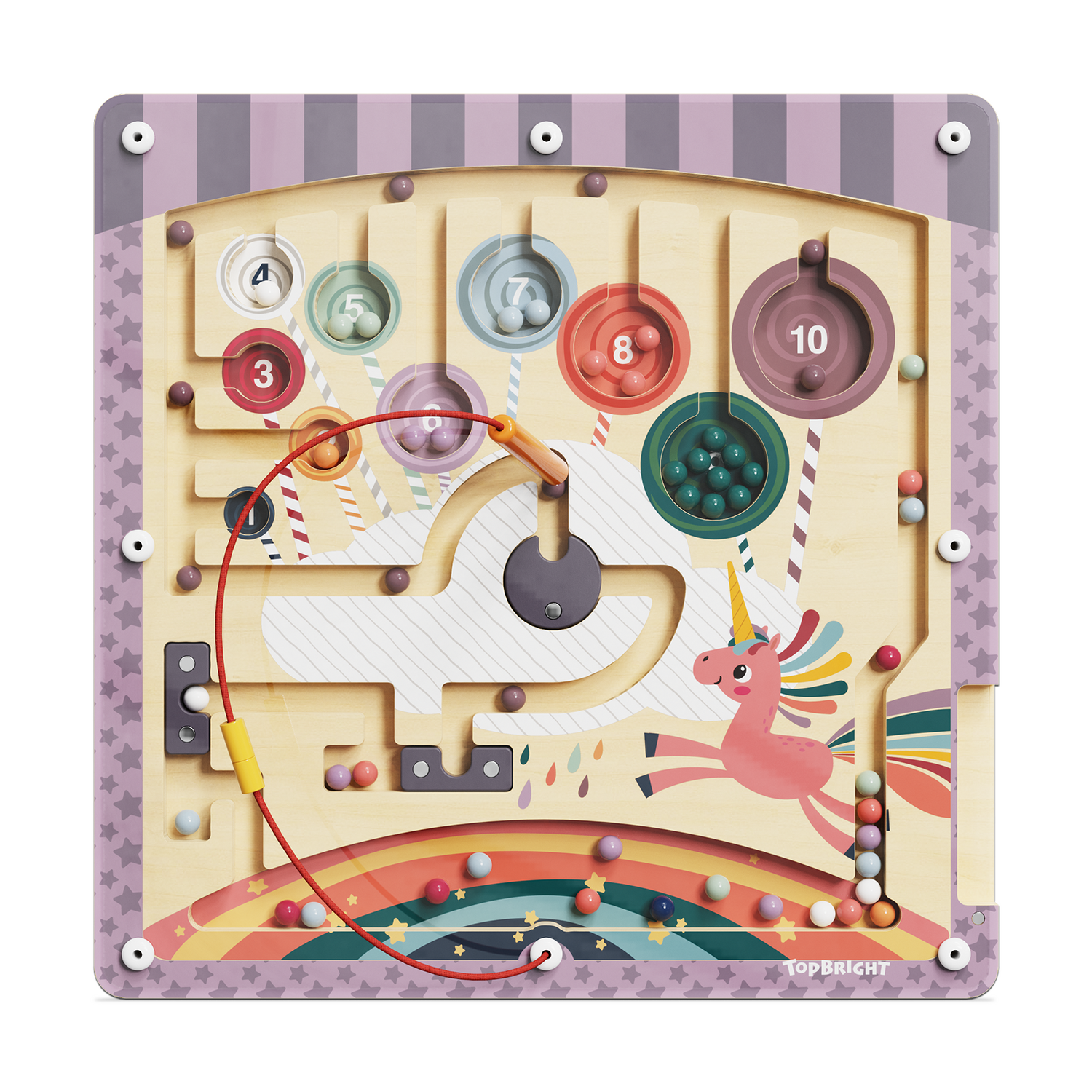 Puzzle labirint - Cursa unicornului fantastic, [2],bestfam.ro