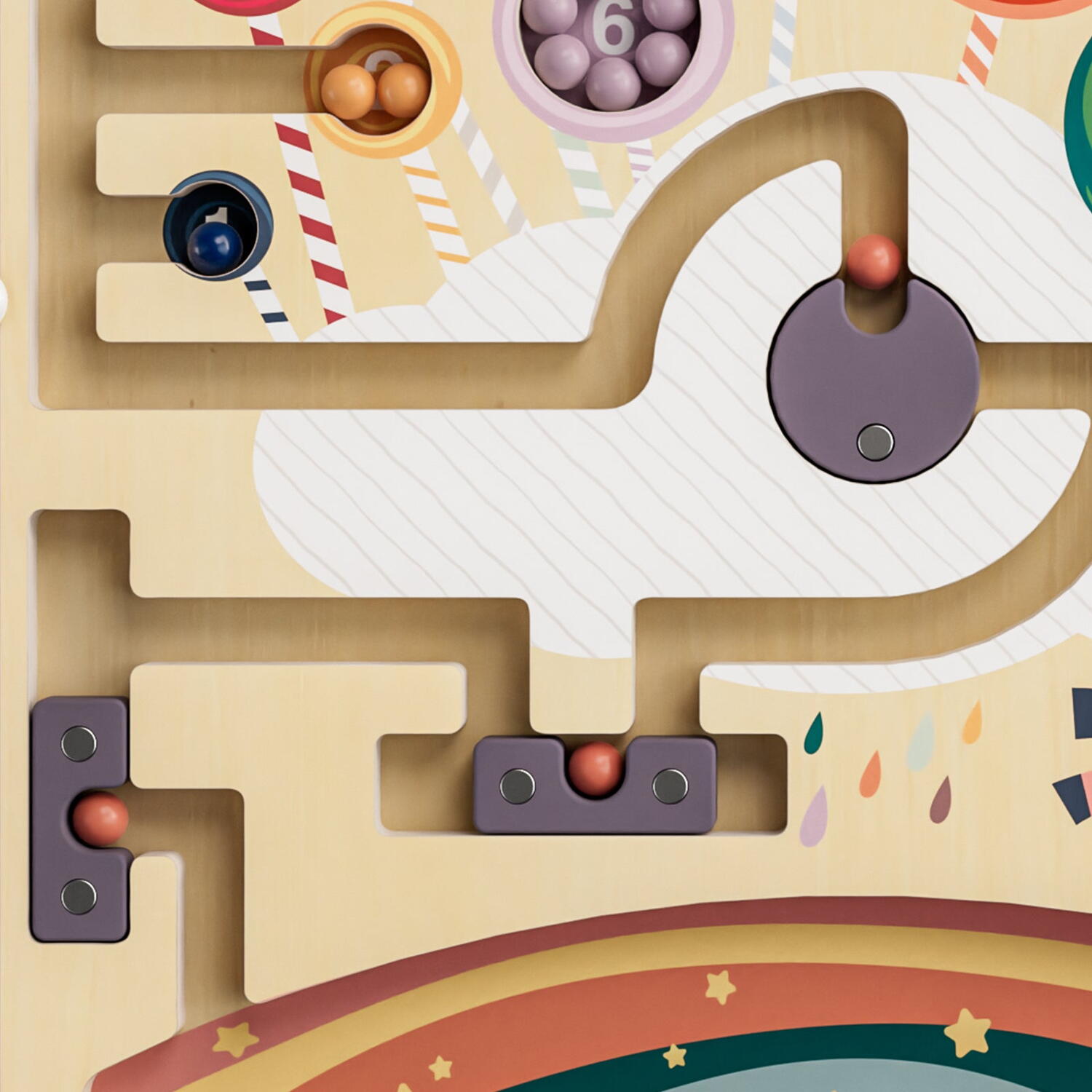 Puzzle labirint - Cursa unicornului fantastic, [5],bestfam.ro