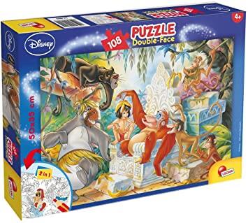 Puzzle de colorat - Cartea junglei (108 piese)