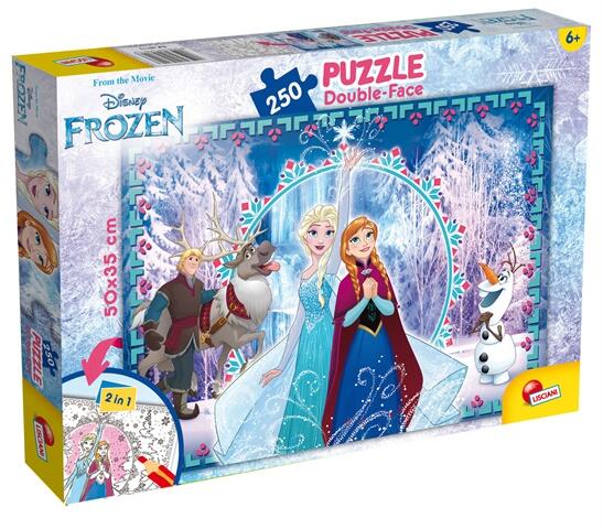 Puzzle de colorat - Frozen (250 piese)