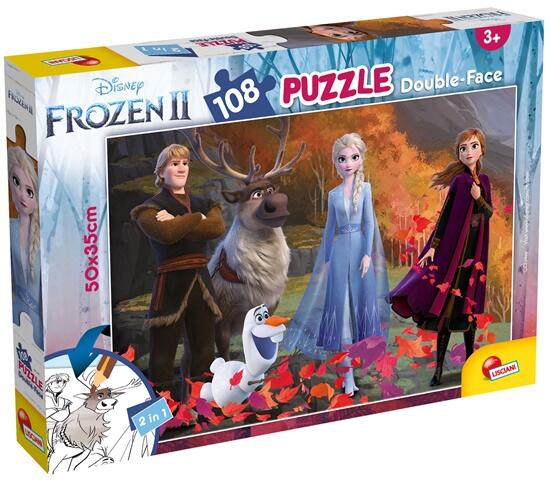 Puzzle de colorat - Frozen II (108 piese)