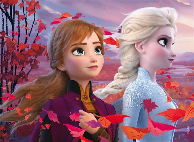 Puzzle de colorat - Frozen II (35 piese), [2],bestfam.ro