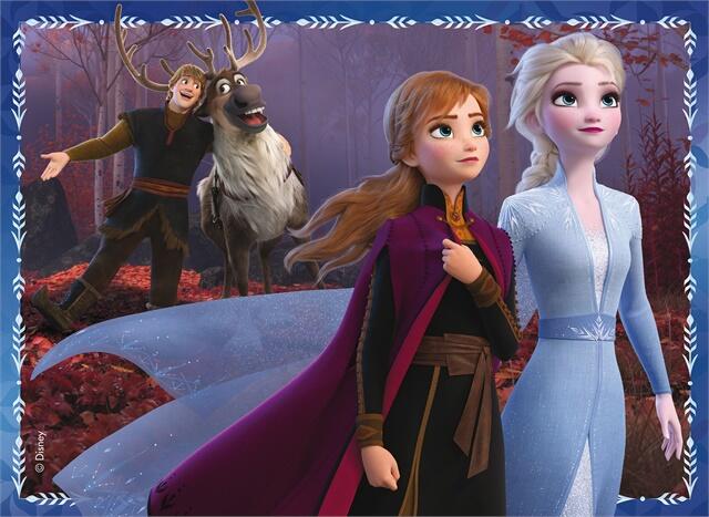 Puzzle de colorat maxi - Frozen II (60 piese), [2],bestfam.ro
