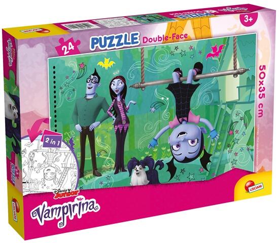 Puzzle de colorat - Vampirina (24 piese)