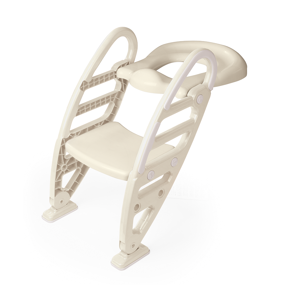 Reductor pentru toaleta cu scarita - Bej, [2],bestfam.ro