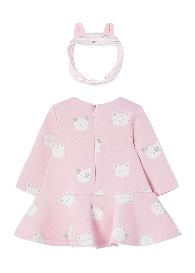 Rochie + bentita - Pisici - ECOFRIENDS - Mayoral 12 luni, [2],bestfam.ro