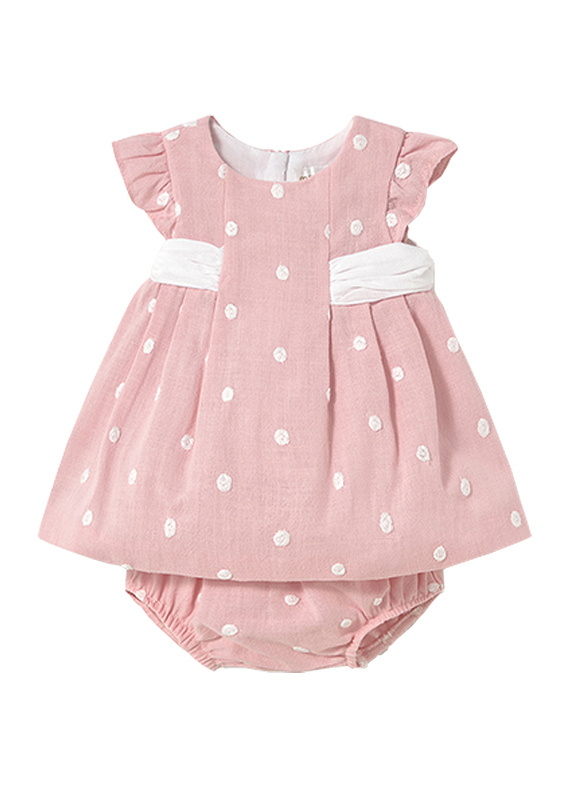 Rochie + chilotei - Brodata - Mayoral  18 luni