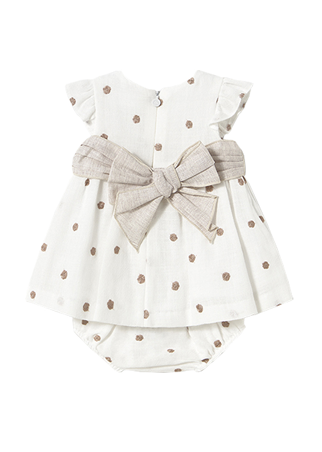 Rochie + chilotei - Brodata - Mayoral  4-6 luni, [2],bestfam.ro