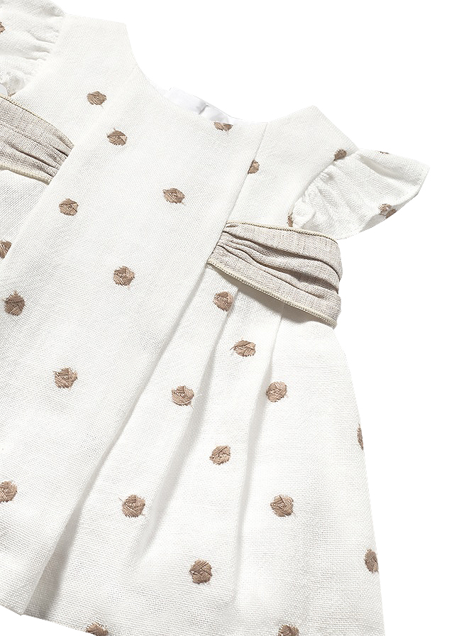 Rochie + chilotei - Brodata - Mayoral  4-6 luni, [3],bestfam.ro