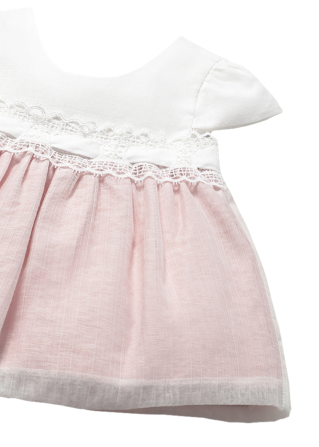 Rochie + chilotei - Roz - Mayoral  4-6 luni, [3],bestfam.ro