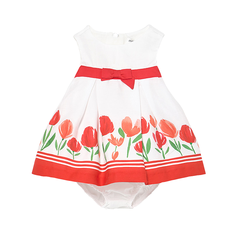 Rochie + chilotel cu imprimeu - Lalele - Mayoral