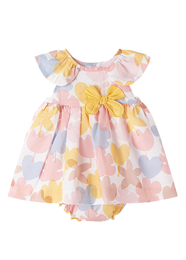 Rochie + chilotel - Frunze toamna - Mayoral 18 luni